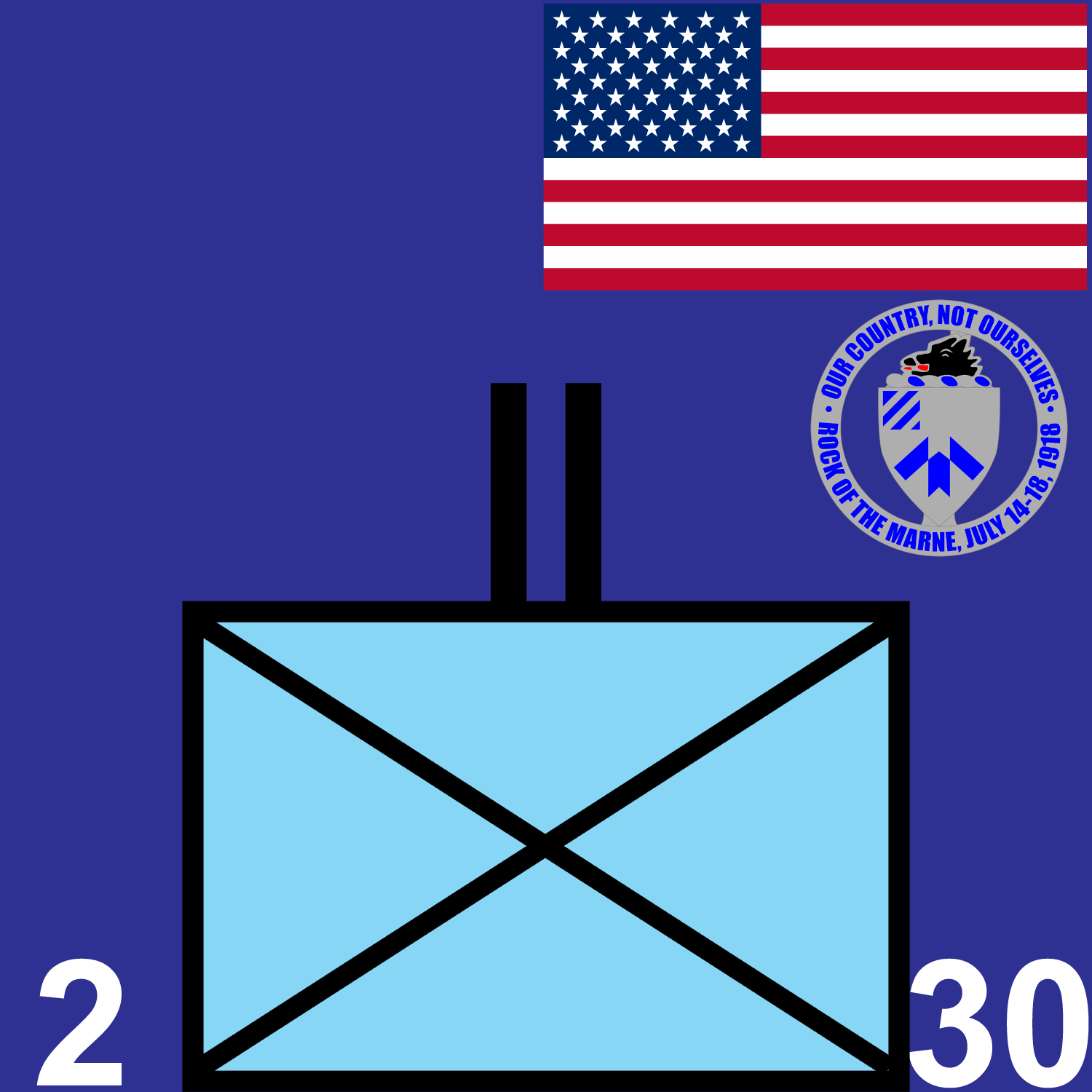 2d Battalion, 30th Infantry Regiment icon